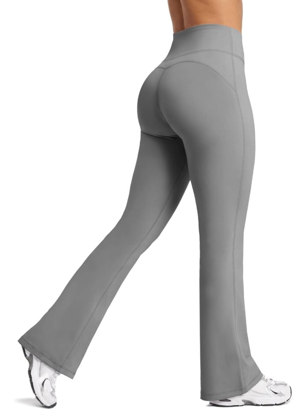 Buttery Soft High Waisted Yoga Leggings - Flare Bootcut Tummy Control Pants